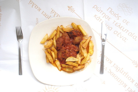 ΣΟΥΤΖΟΥΚΑΚΙΑ ΣΕ ΧΑΡΤΙΝΟ ΤΡΑΠΕΖΟΜΑΝΤΗΛΟ LIBO "ΗΛΙΟΣ"